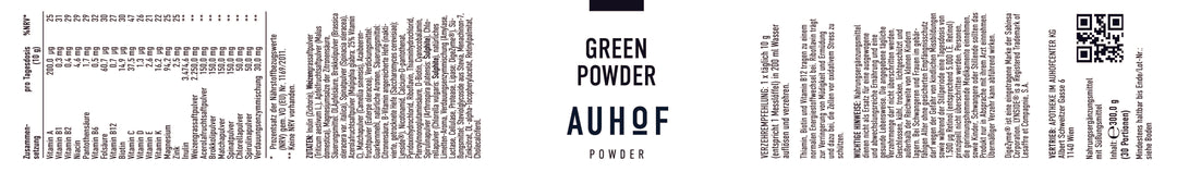 Auhof Green Powder
