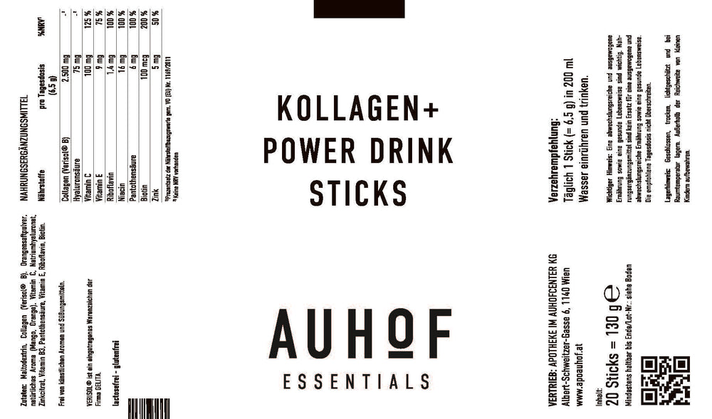 Auhof Kollagen-Power Sticks