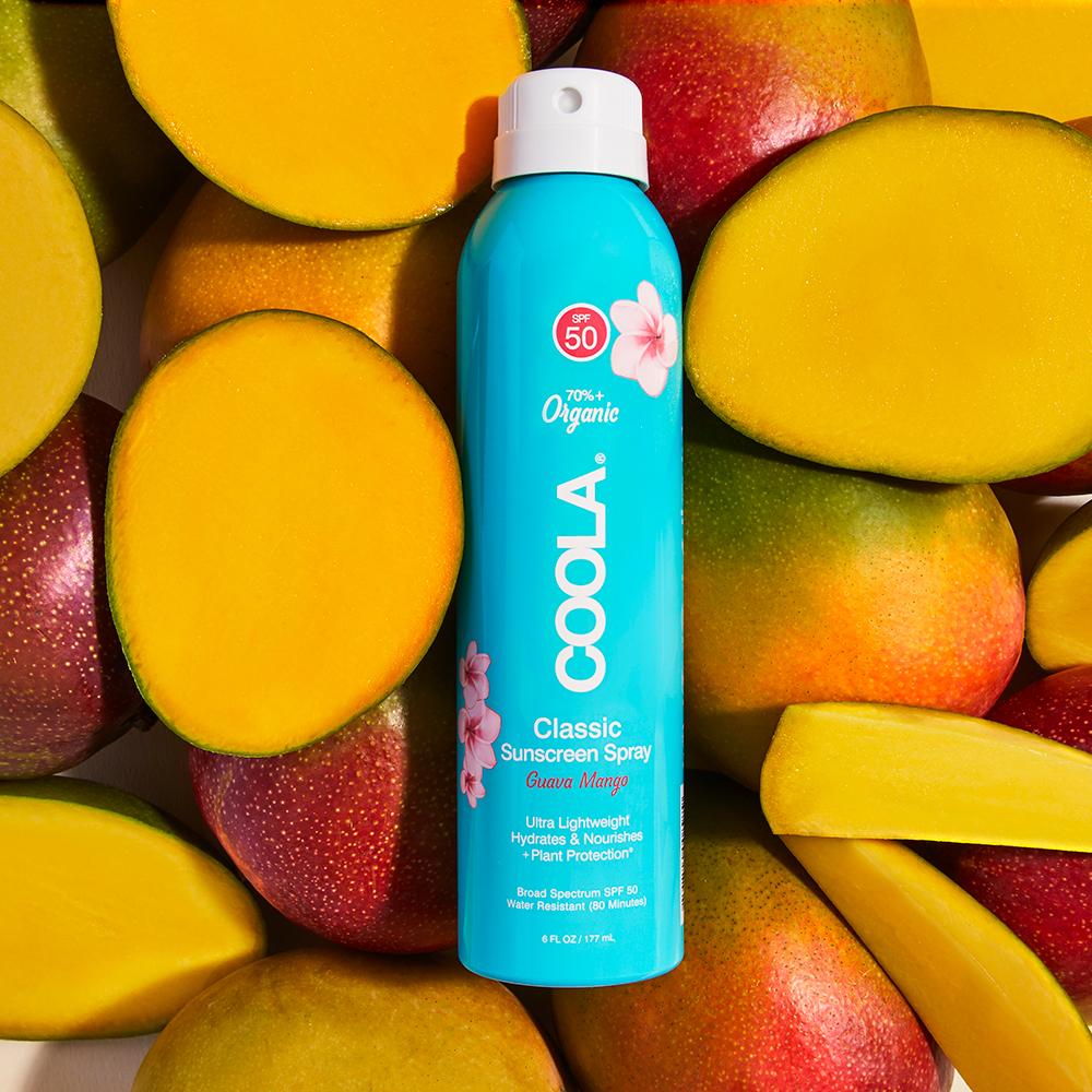 Classic Body Organic Sunscreen Spray SPF 50 - Guava Mango