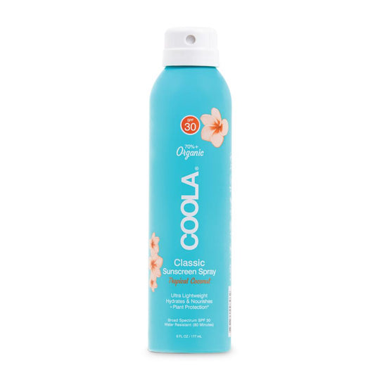 Classic Body Organic Sunscreen Spray SPF 50 - Tropical Coconut