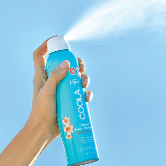 Classic Body Organic Sunscreen Spray SPF 50 - Tropical Coconut