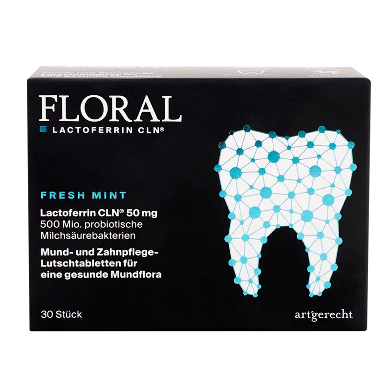  FLORAL Lactoferrin CLN® Fresh mint 30 Stück